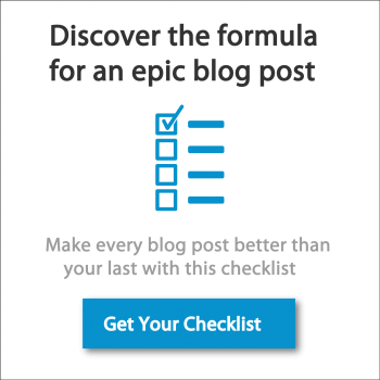 Blog Post Checklist Image
