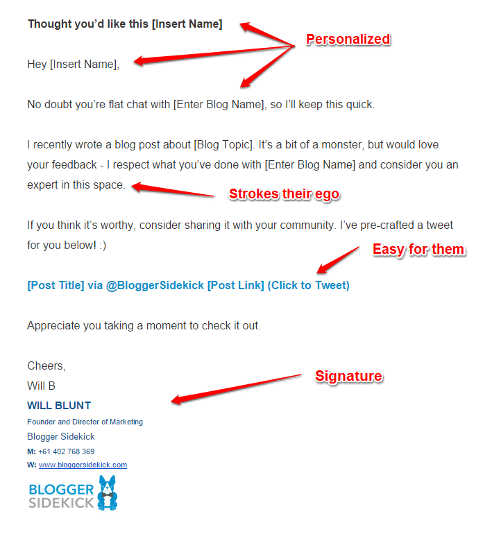 Uat Sign Off Email Template   Blogger Outreach Email Template 