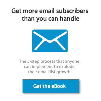 Email List Building eBook - 350 grey