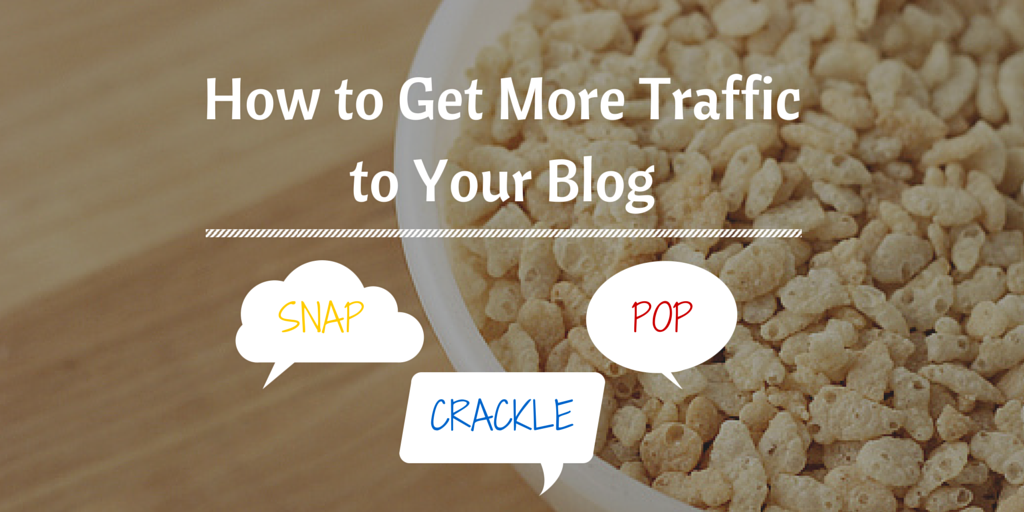 How to get more traffic to your blog - header image
