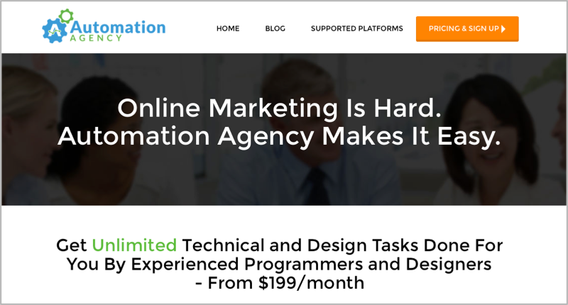 Automation Agency for blog outsourcing management