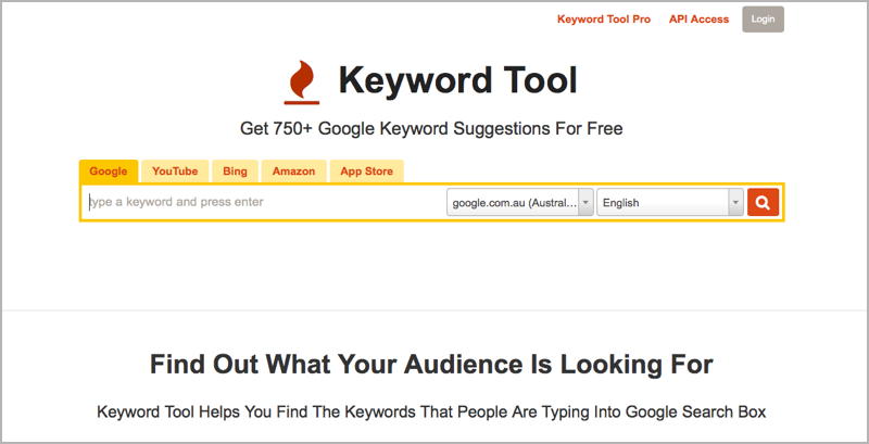 Keyword Tool for blog outsourcing management