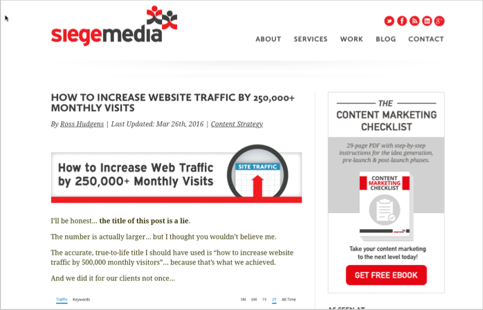 Sieg media anchor content for how to get backlinks