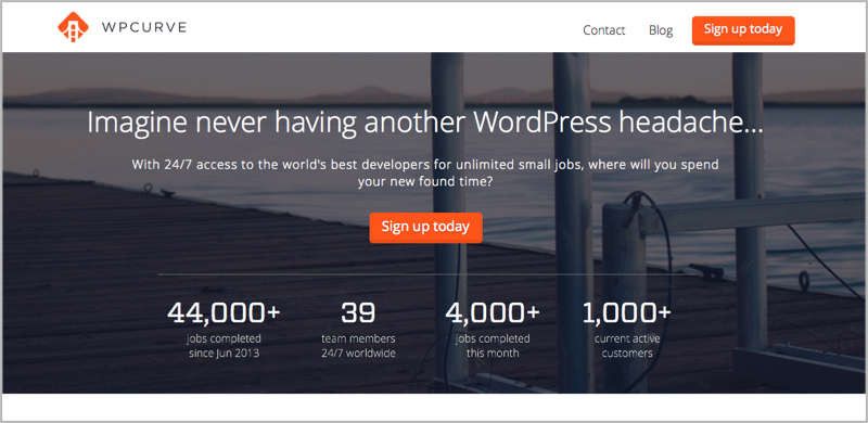 WPCurve for blog outsourcing management