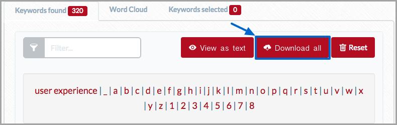 ubersuggest download for keyword research methods